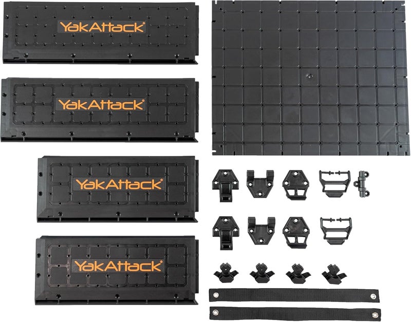 YakAttack طقم ترقية ShortStak لـ BlackPak Pro | 13" × 16" – أسود | تمديد صندوق قوارب قابل للتكديس مع لوحات GridLoc وملحقات | ليس صندوق مستقل | صنع في الولايات المتحدة - Image 5